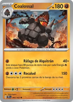 Coalossal #095/162 · Pokémon