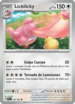 Lickilicky #125/162 · Pokémon