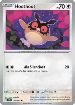 Hoothoot #126/162 · Pokémon