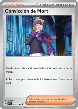 Morty's Conviction #155/162 · Pokémon