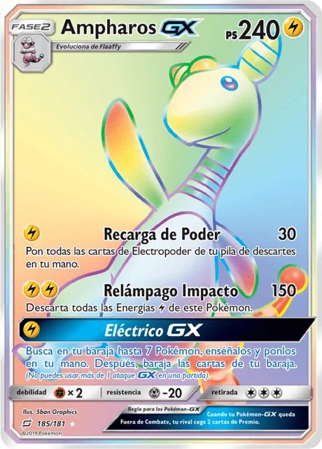 Ampharos-GX 「TEU 185」「ES」