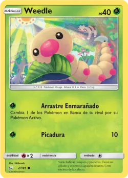 Weedle #2/181 · Pokémon