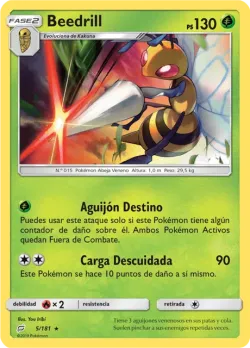 Beedrill #5/181 · Pokémon