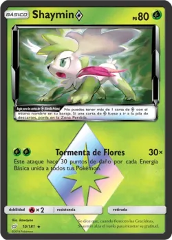Shaymin ◇ #10/181 · Pokémon