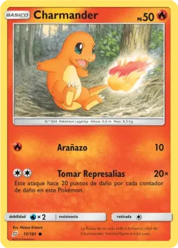 Charmander #11/181 · Pokémon
