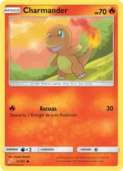 Charmander #12/181 · Pokémon