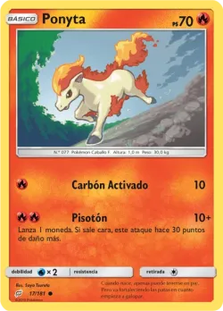 Ponyta #17/181 · Pokémon