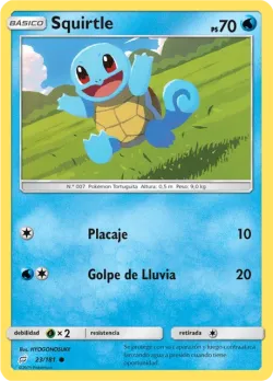 Squirtle #23/181 · Pokémon