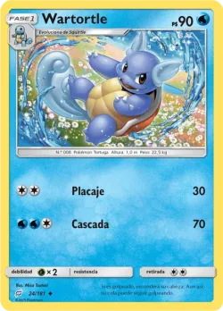 Wartortle #24/181 · Pokémon