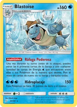 Blastoise #25/181 · Pokémon