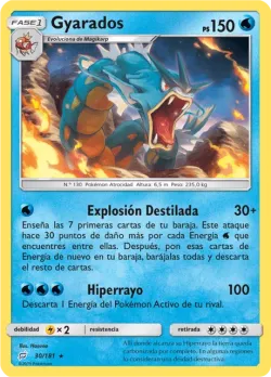 Gyarados #30/181 · Pokémon