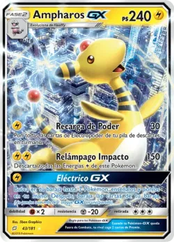Ampharos-GX #43/181 · Pokémon