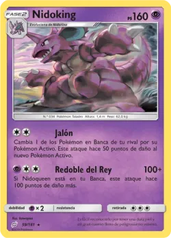 Nidoking #59/181 · Pokémon