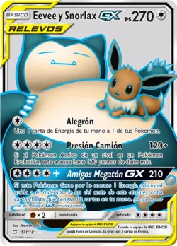 Eevee & Snorlax-GX 「TEU 171」「ES」