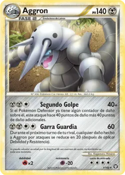 Aggron #1/102 · Pokémon