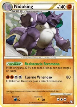 Nidoking #6/102 · Pokémon