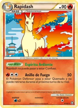 Rapidash #8/102 · Pokémon