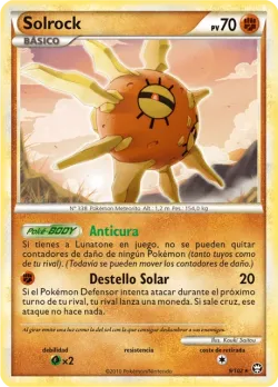 Solrock #9/102 · Pokémon