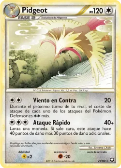Pidgeot #29/102 · Pokémon