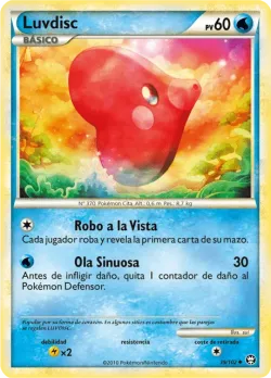 Luvdisc #39/102 · Pokémon