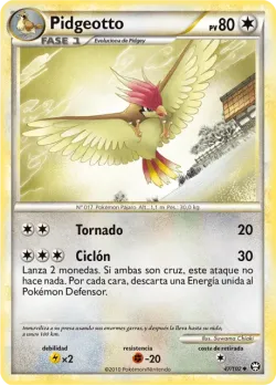 Pidgeotto #47/102 · Pokémon