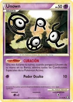 Unown #51/102 · Pokémon