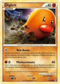 Diglett 「TM 061」「ES」