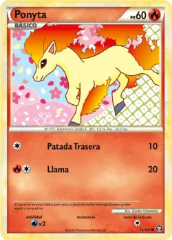 Ponyta 「TM 072」「ES」