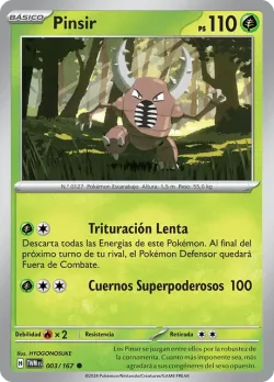 Pinsir #003/167 · Pokémon