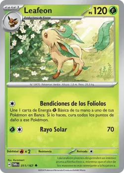 Leafeon #011/167 · Pokémon