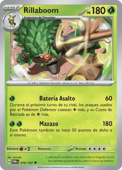 Rillaboom #016/167 · Pokémon