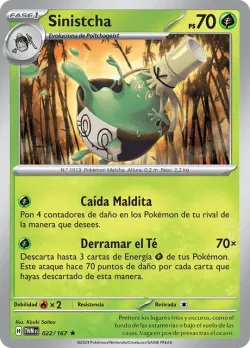 Sinistcha #022/167 · Pokémon