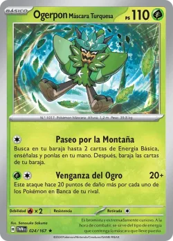 Teal Mask Ogerpon #024/167 · Pokémon