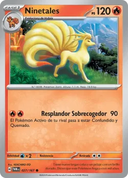 Ninetales #027/167 · Pokémon