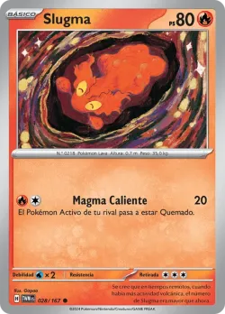 Slugma #028/167 · Pokémon