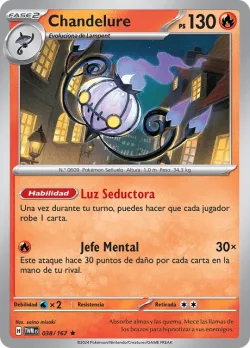 Chandelure #038/167 · Pokémon