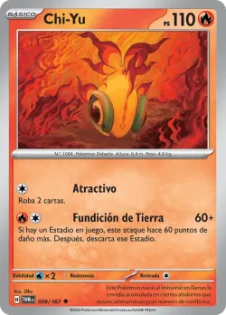 Chi-Yu #039/167 · Pokémon