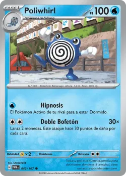 Poliwhirl #042/167 · Pokémon