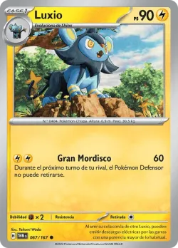 Luxio #067/167 · Pokémon