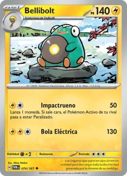 Bellibolt #074/167 · Pokémon