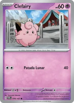 Clefairy #078/167 · Pokémon