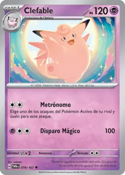 Clefable #079/167 · Pokémon