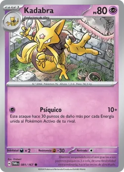 Kadabra #081/167 · Pokémon