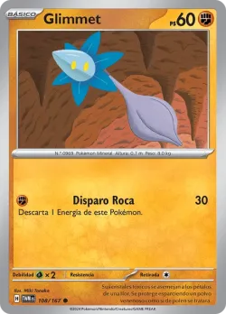 Glimmet #108/167 · Pokémon