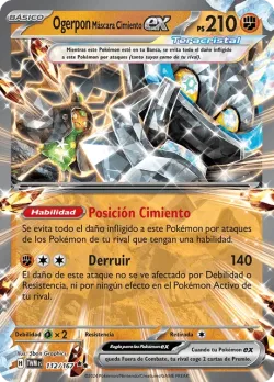 Cornerstone Mask Ogerpon ex #112/167 · Pokémon