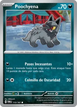Poochyena #113/167 · Pokémon