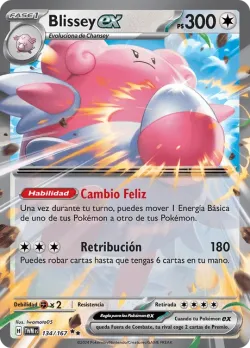 Blissey ex #134/167 · Pokémon