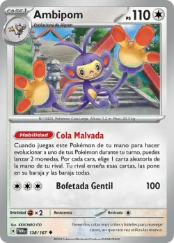 Ambipom #138/167 · Pokémon