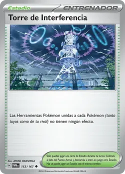 Jamming Tower #153/167 · Pokémon