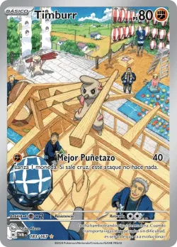 Timburr #183/167 · Pokémon